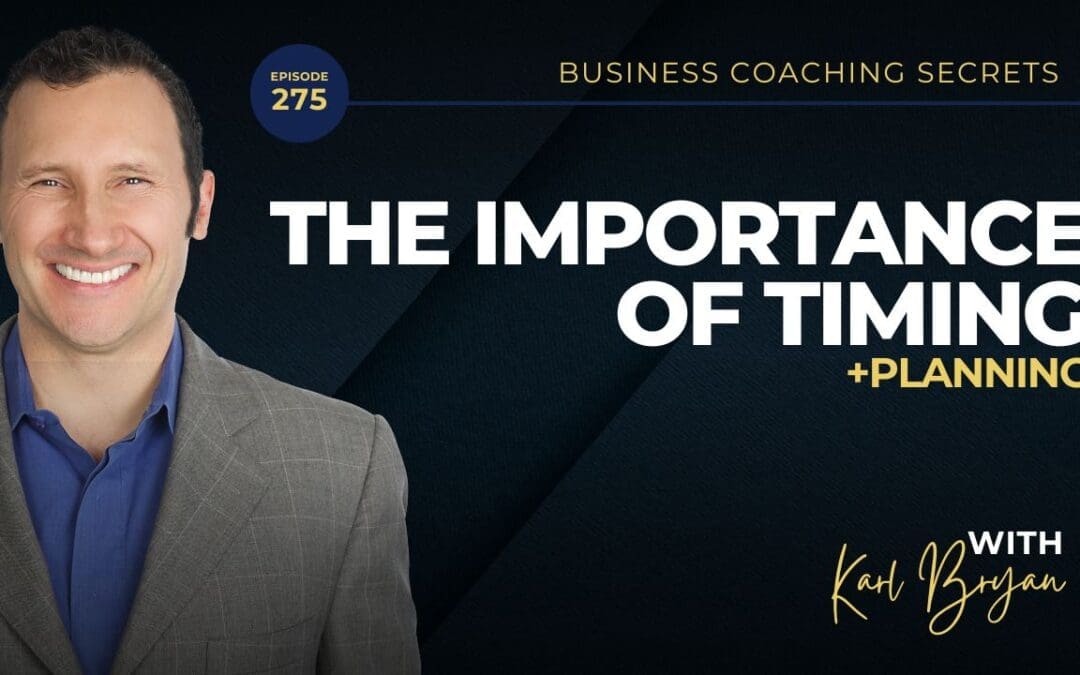 BCS 275 – The Importance of Timing and Planning in Business and Investing