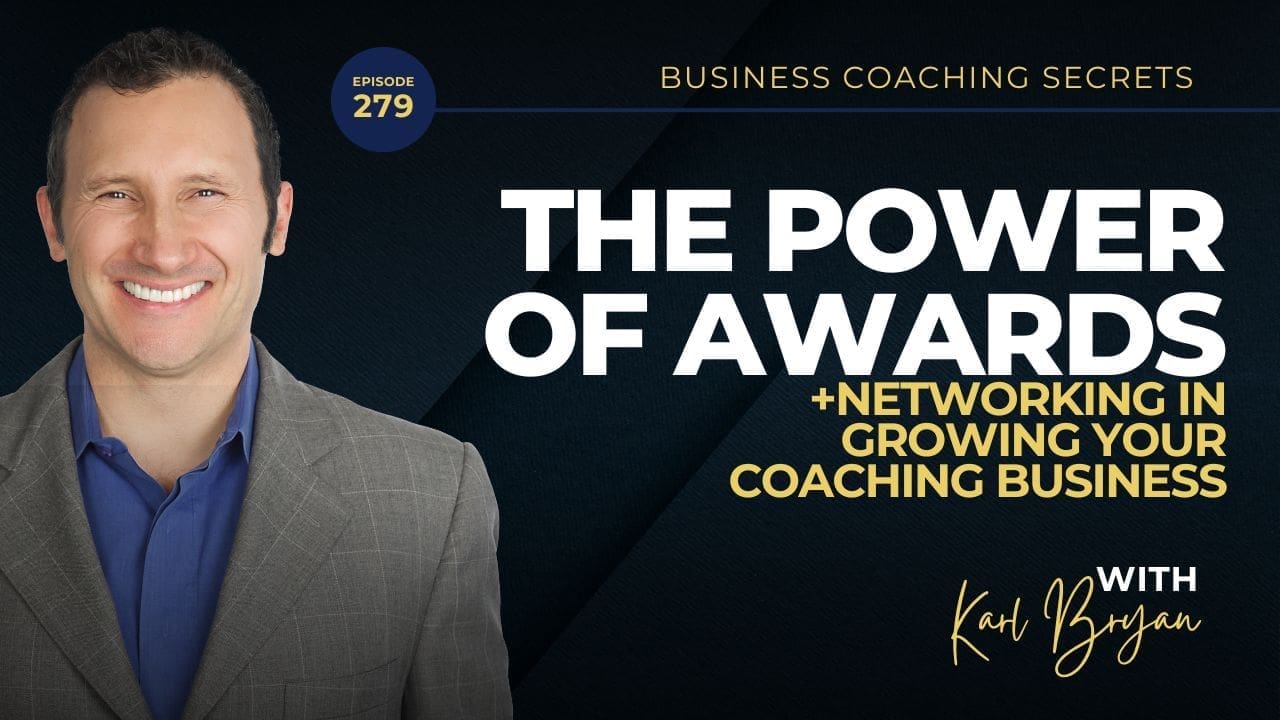 Our latest episode of Business Coaching Secrets is live! In Episode 279, we dive deep into strategic ways to establish authority and credibility in your business using awards, local networking, and effective advertising. 